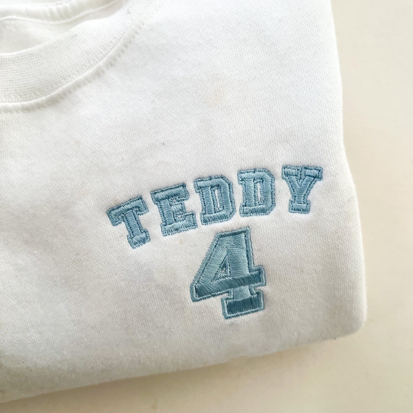 Varsity Name and Age style Jumper